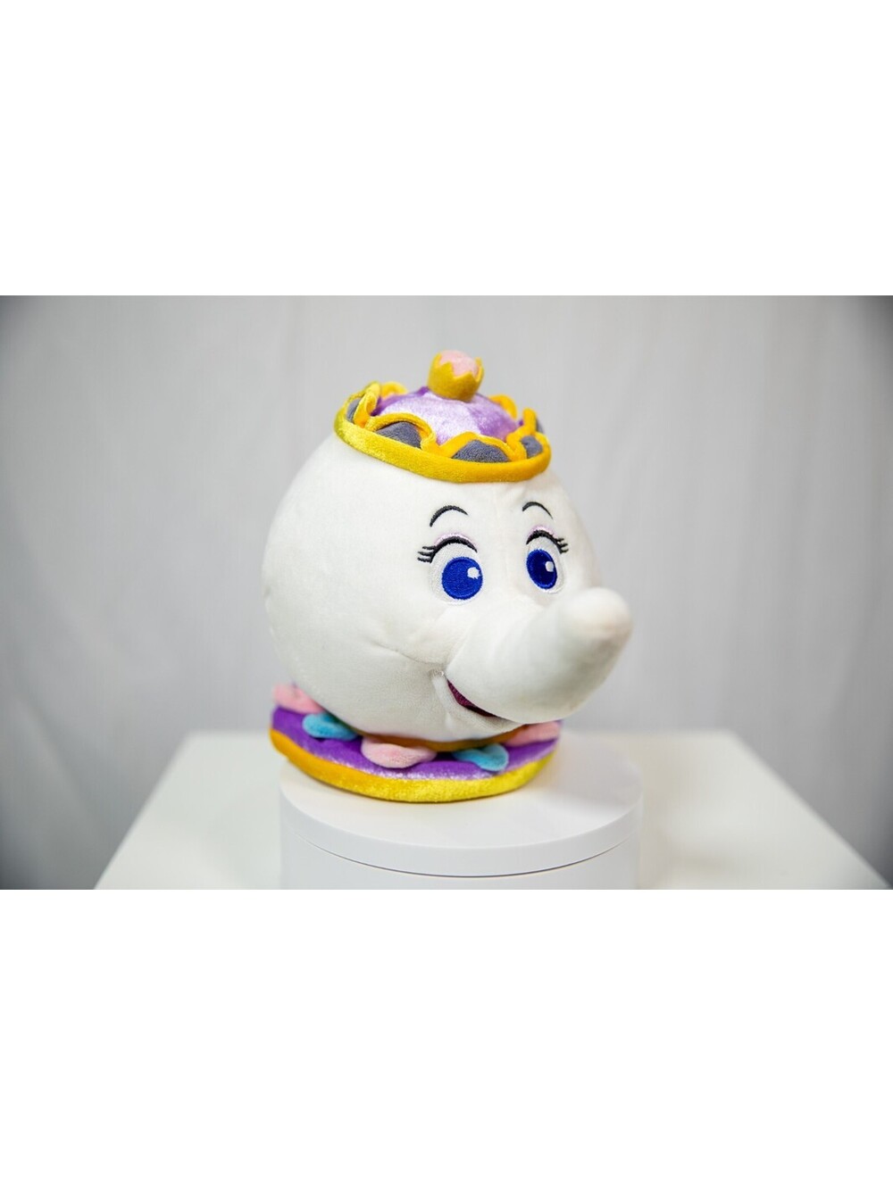 Disney Store Beauty And The Beast Mrs. Potts Bean Bag Plush 8" Official